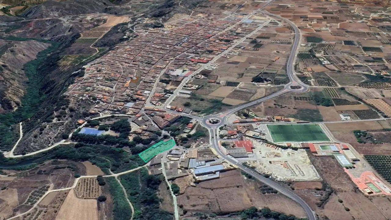 Vista exterior de Terreno en venta en Chella