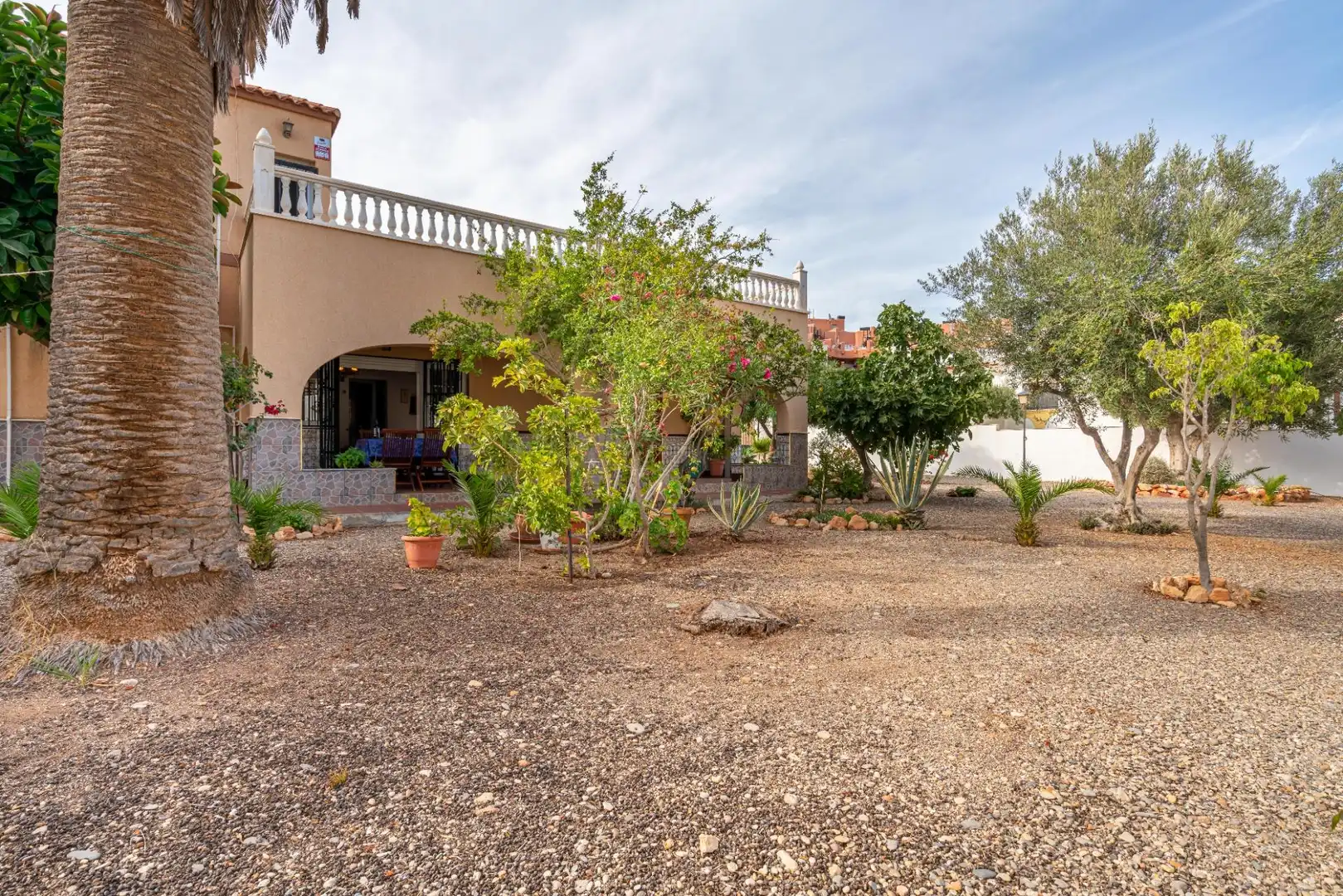 Garden of Houses for sale in Roquetas de Mar