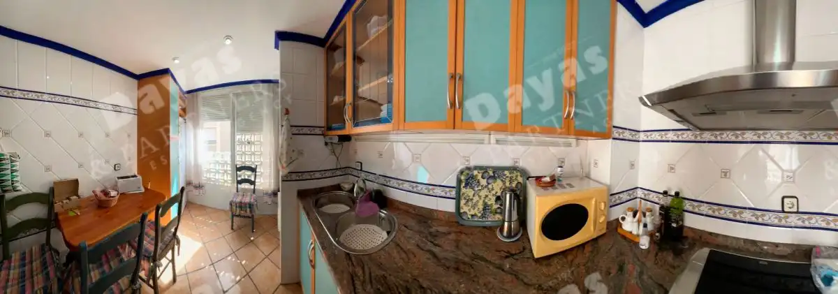 Kitchen of Flat for sale in Torrevieja  with Terrace and Furnished