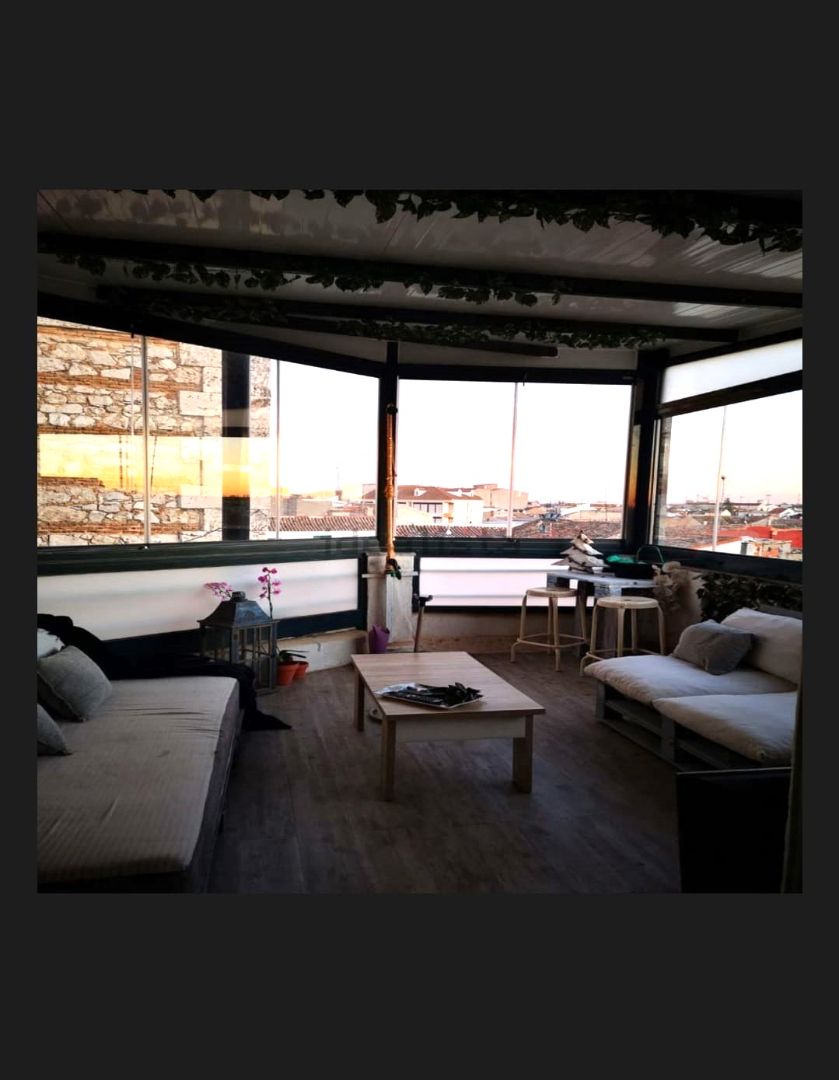 Sala de estar de Casa o chalet en venta en Noblejas con Calefacción, Parquet y Horno