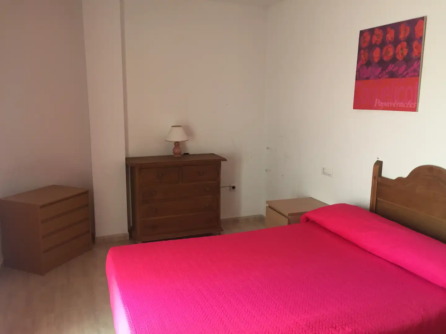 Schlafzimmer von Wohnungen zur Miete in Málaga mit Klimaanlage, Möbliert und Waschmaschine
