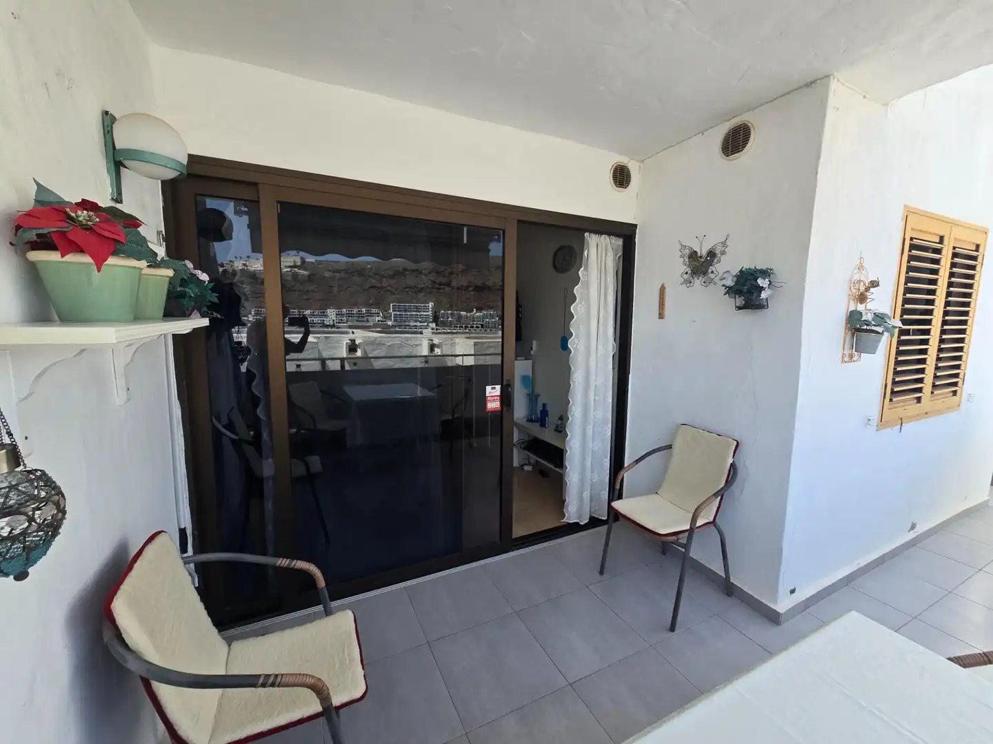 Balcony of Apartments for rent in Mogán  with Furnished, Balcony and Alarm