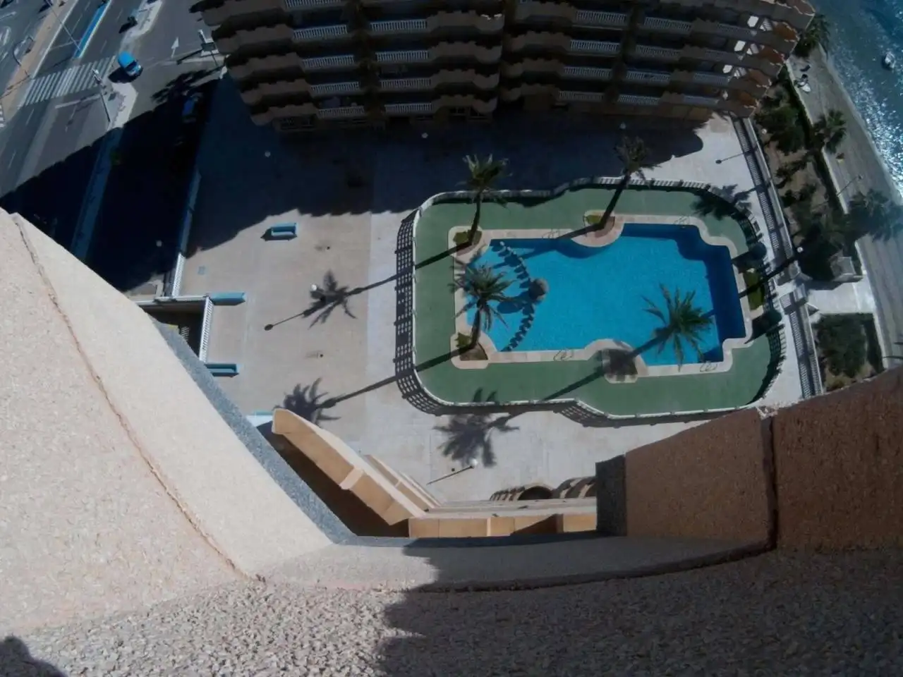 Swimming pool of Attic for sale in Playa del Galán