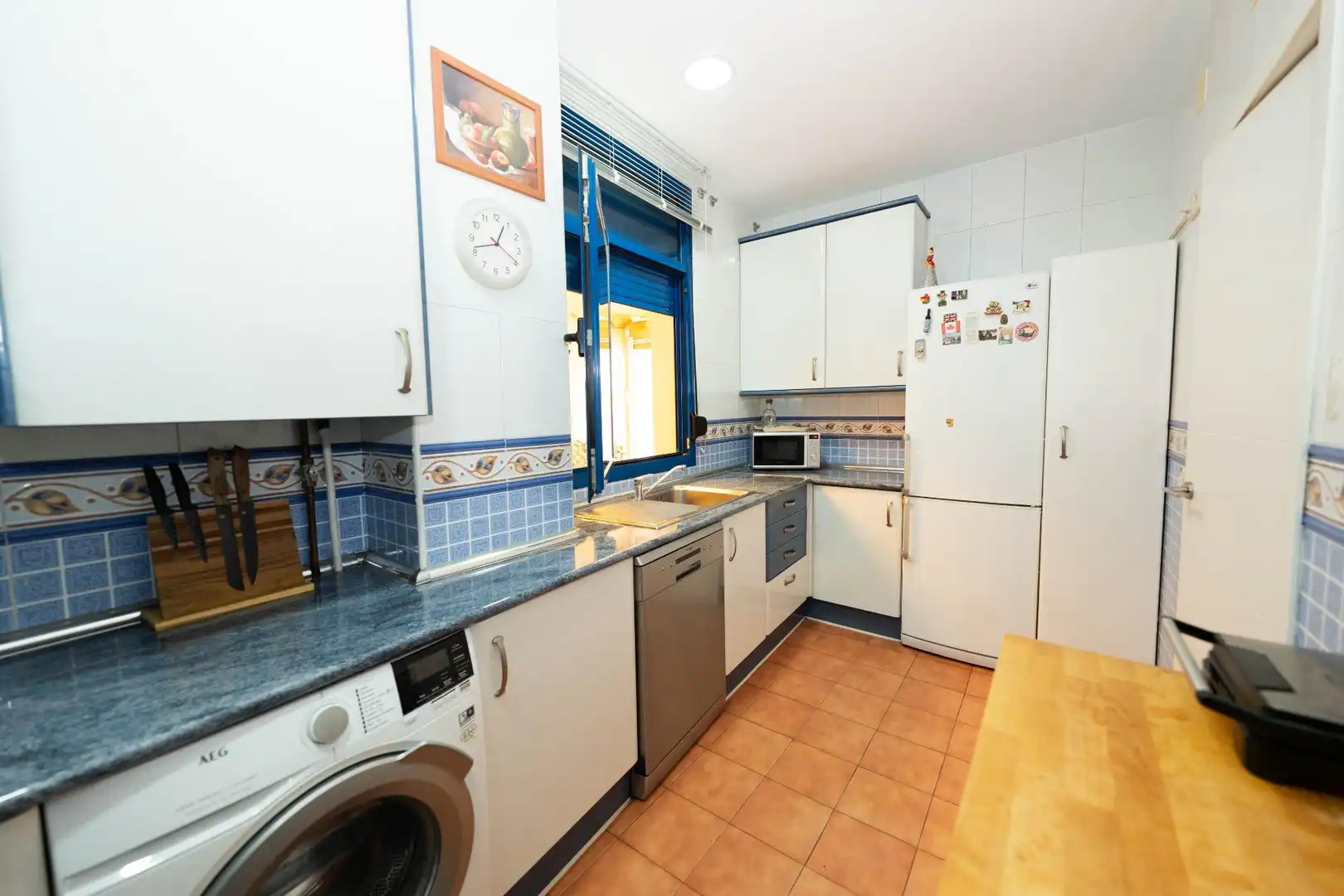 Küche von Haus oder Chalet zum Verkauf in Madrid mit Klimaanlage, Heizung und Privatgarten