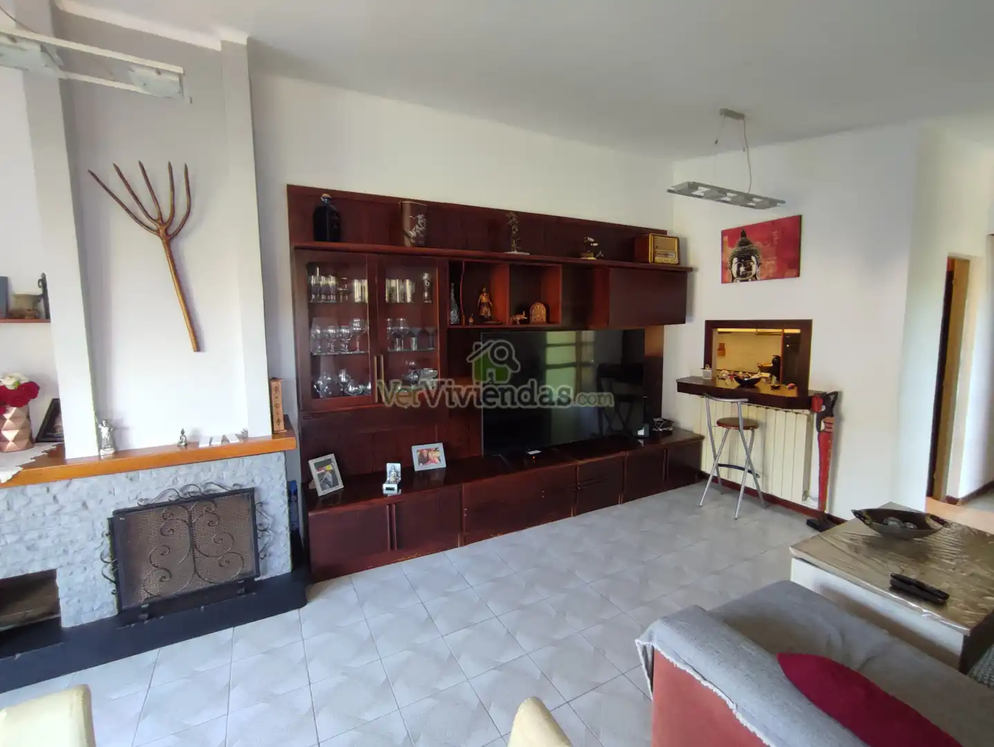 Sala de estar de Casa o chalet en venta en Torrelles de Llobregat con Aire acondicionado, Calefacción y Jardín privado