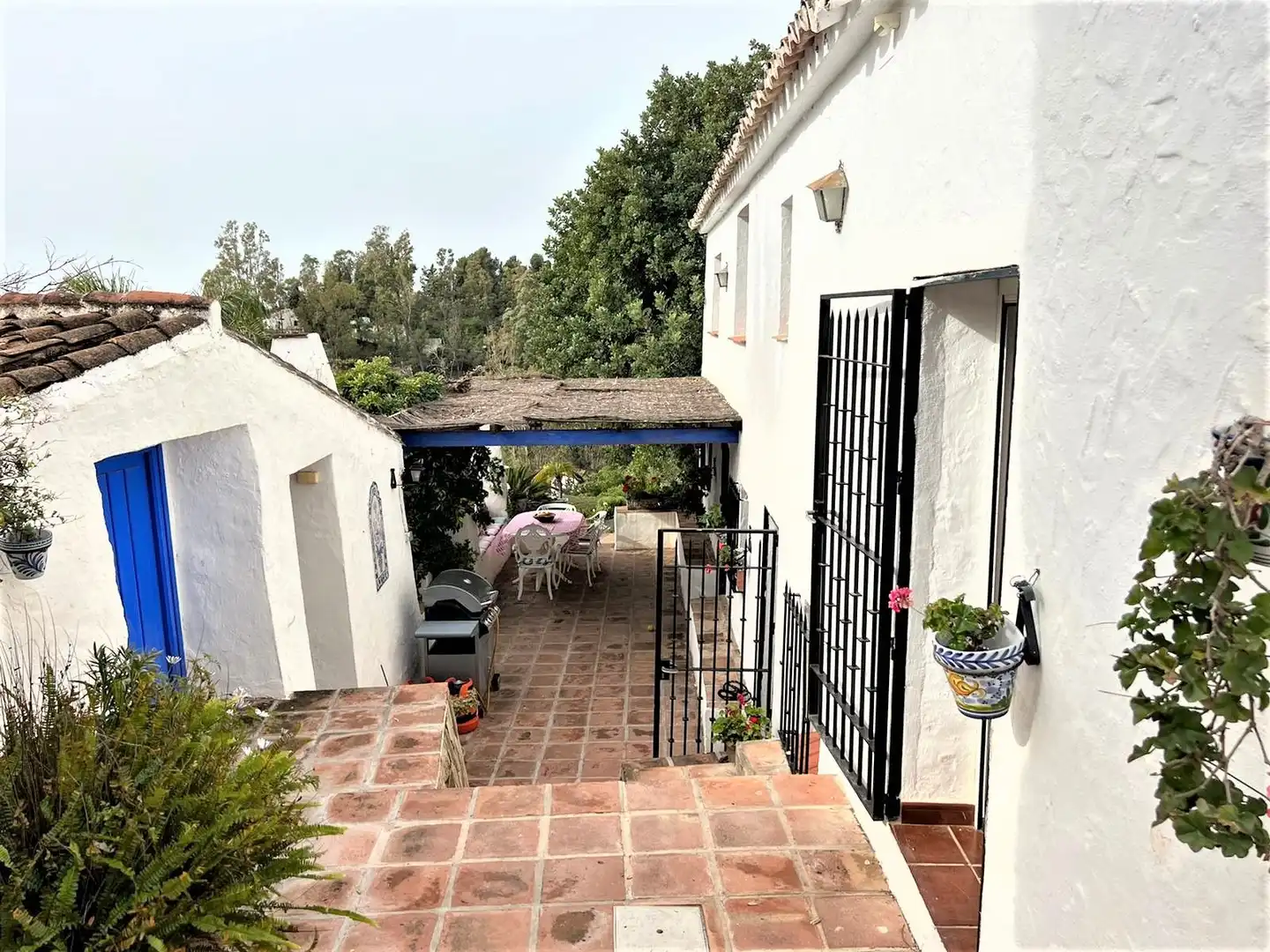 Jardí de Finca rústica en venda en Mijas amb Piscina