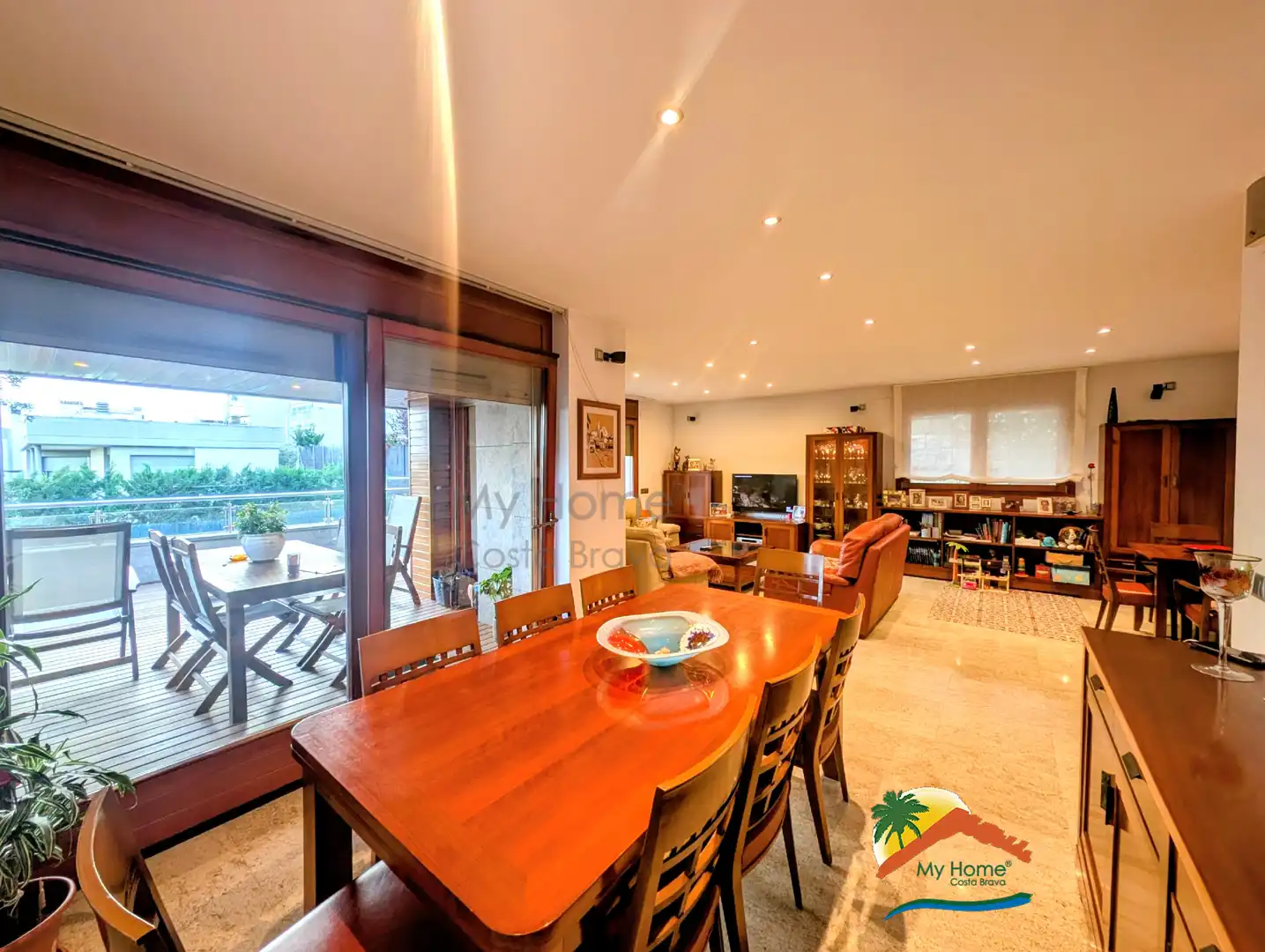 Dining room of Houses for sale in Blanes  with Air Conditioner, Heating and Private garden