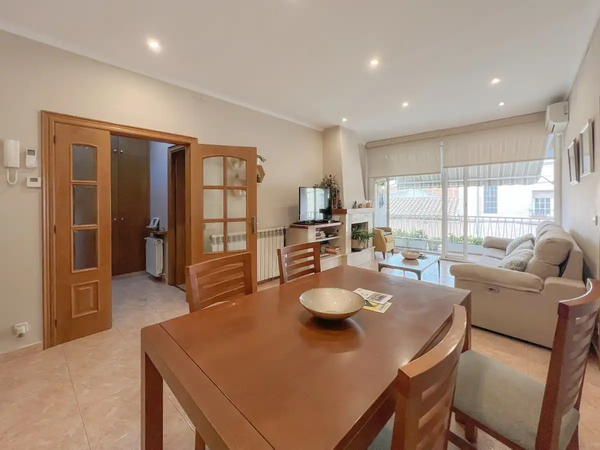 Sala d'estar de Casa adosada en venda en Mollet del Vallès amb Aire condicionat, Calefacció i Traster