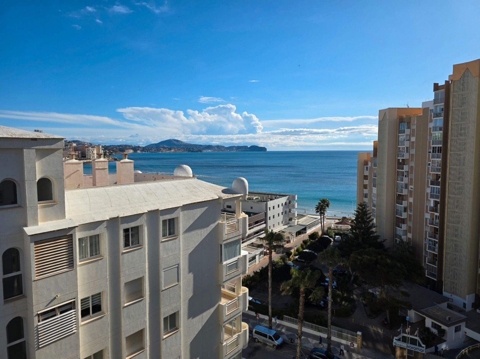Vista exterior de Apartament en venda en Calpe / Calp amb Aire condicionat, Calefacció i Jardí privat