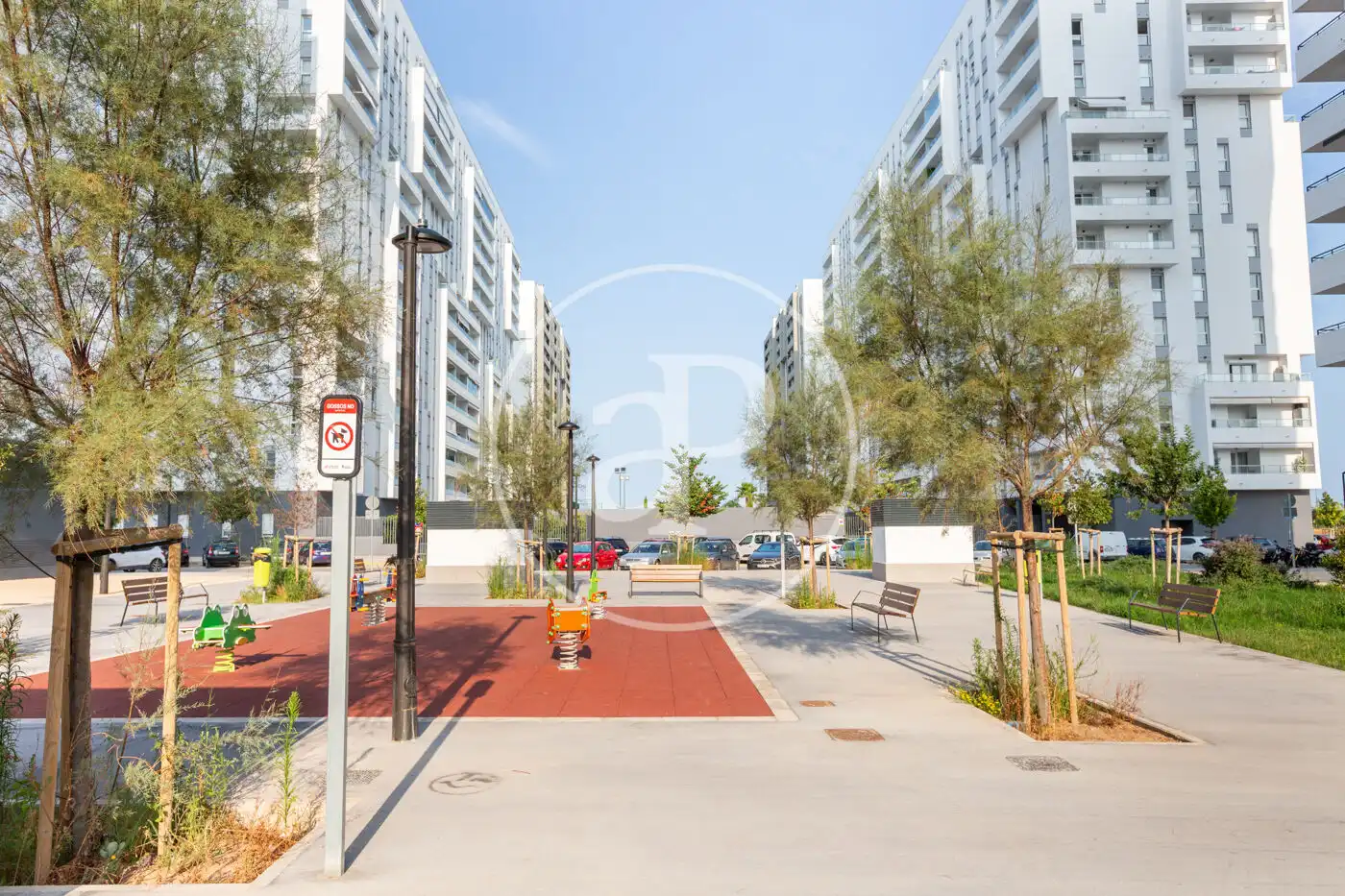 Vista exterior de Piso en venta en Valencia con Aire acondicionado, Calefacción y Jardín privado