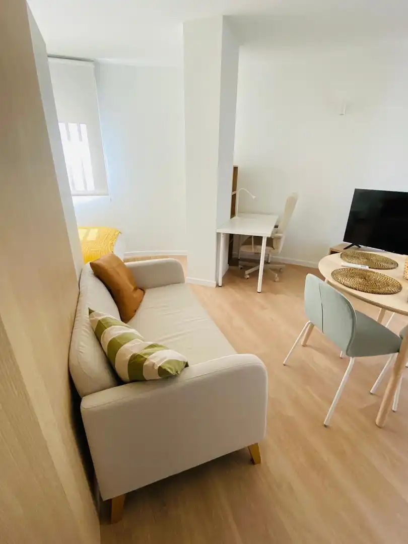 Wohnzimmer von Wohnung zur Miete in Murcia mit Klimaanlage, Heizung und Terrasse