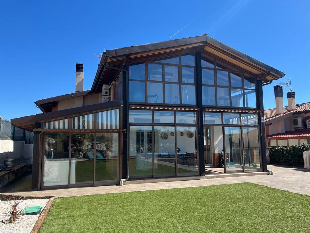 Exterior view of Houses for sale in Ucar  with Air Conditioner, Heating and Private garden