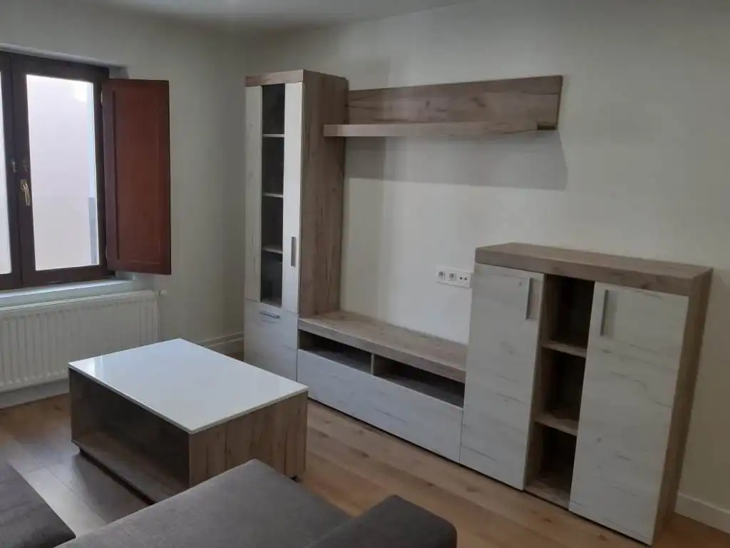Sala de estar de Apartamento en venta en Burgos con Calefacción y Amueblado