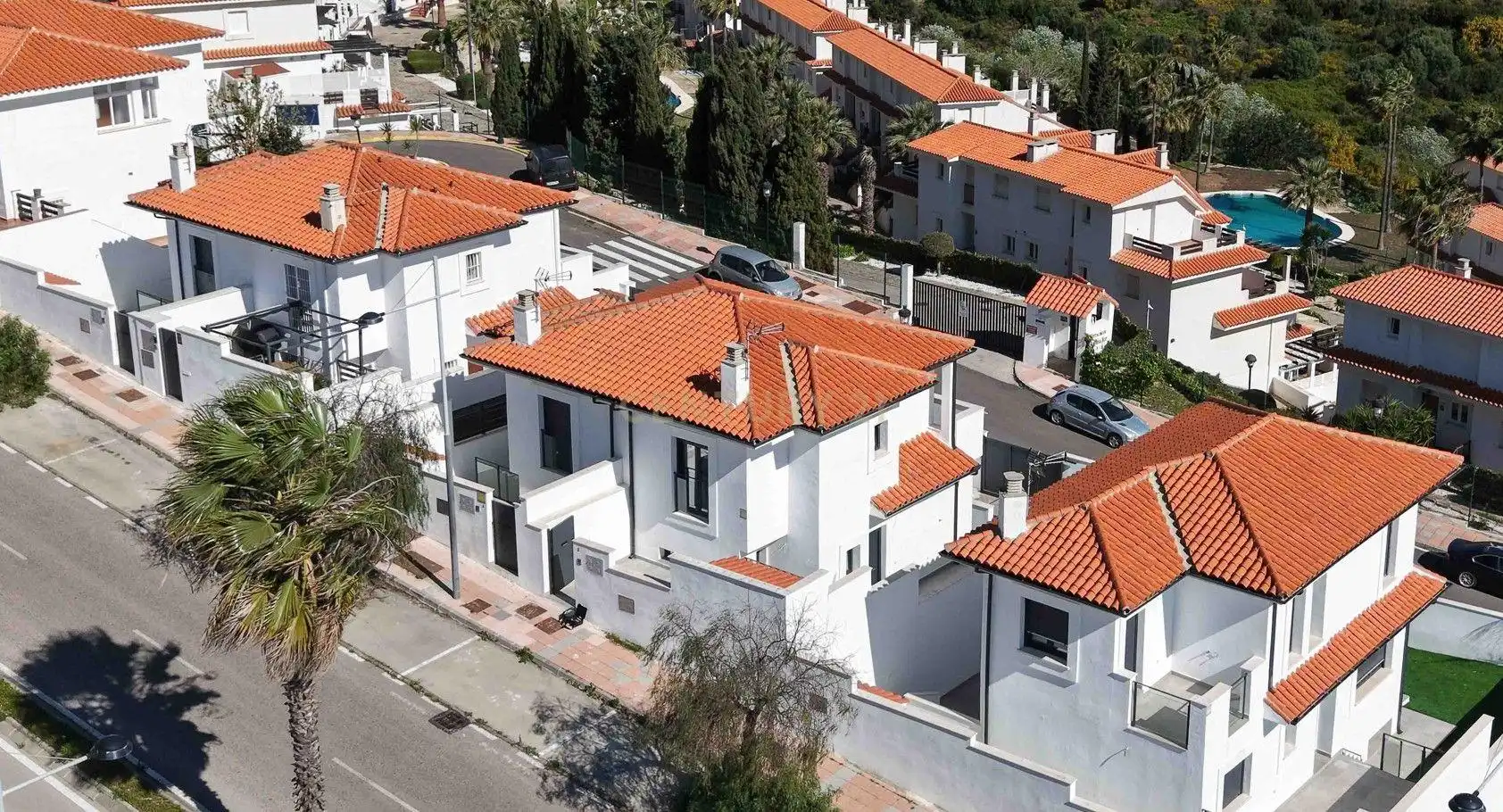 Vista exterior de Casa o chalet en venta en Manilva con Lavadora