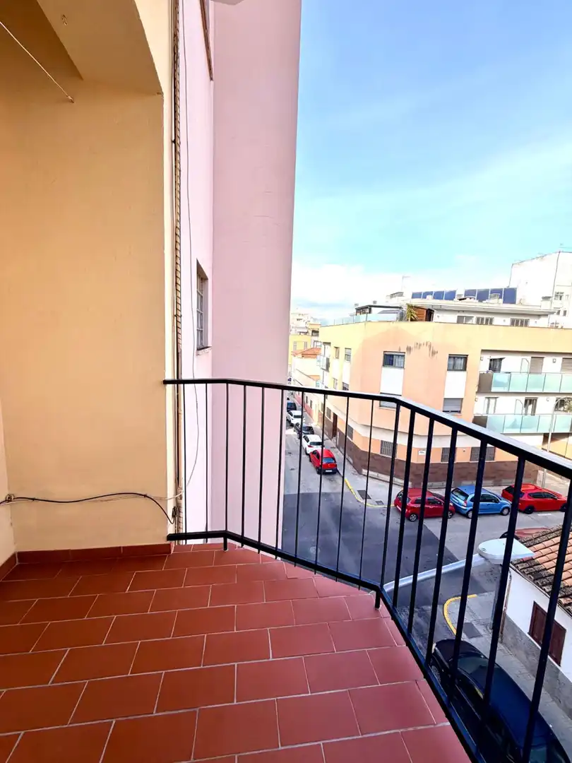 Balcony of Flat for rent in  Palma de Mallorca  with Air Conditioner, Heating and Parquet flooring