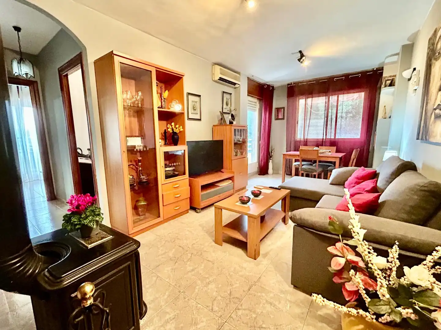 Sala de estar de Piso en venta en Aguadulce