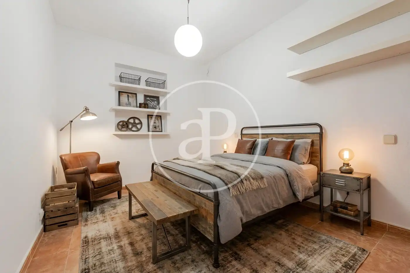Bedroom of Flat for sale in Madrid  with Heating