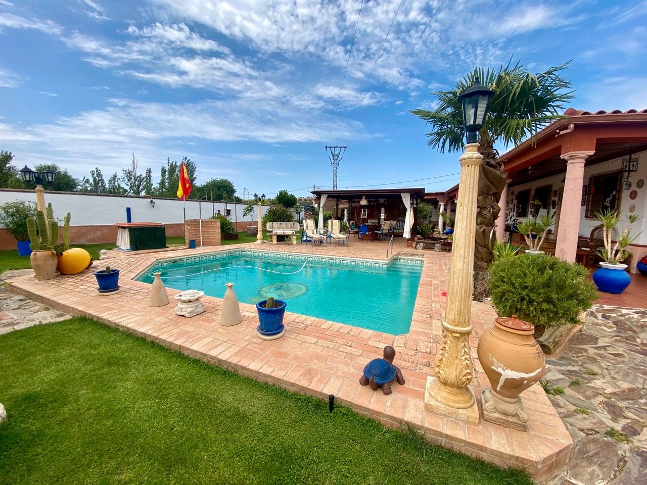 Piscina de Casa o xalet en venda en Picón amb Aire condicionat, Calefacció i Jardí privat