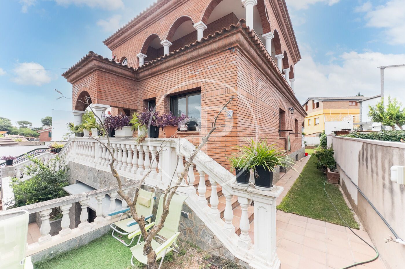 Vista exterior de Casa o chalet en venta en  Barcelona Capital con Aire acondicionado, Calefacción y Jardín privado