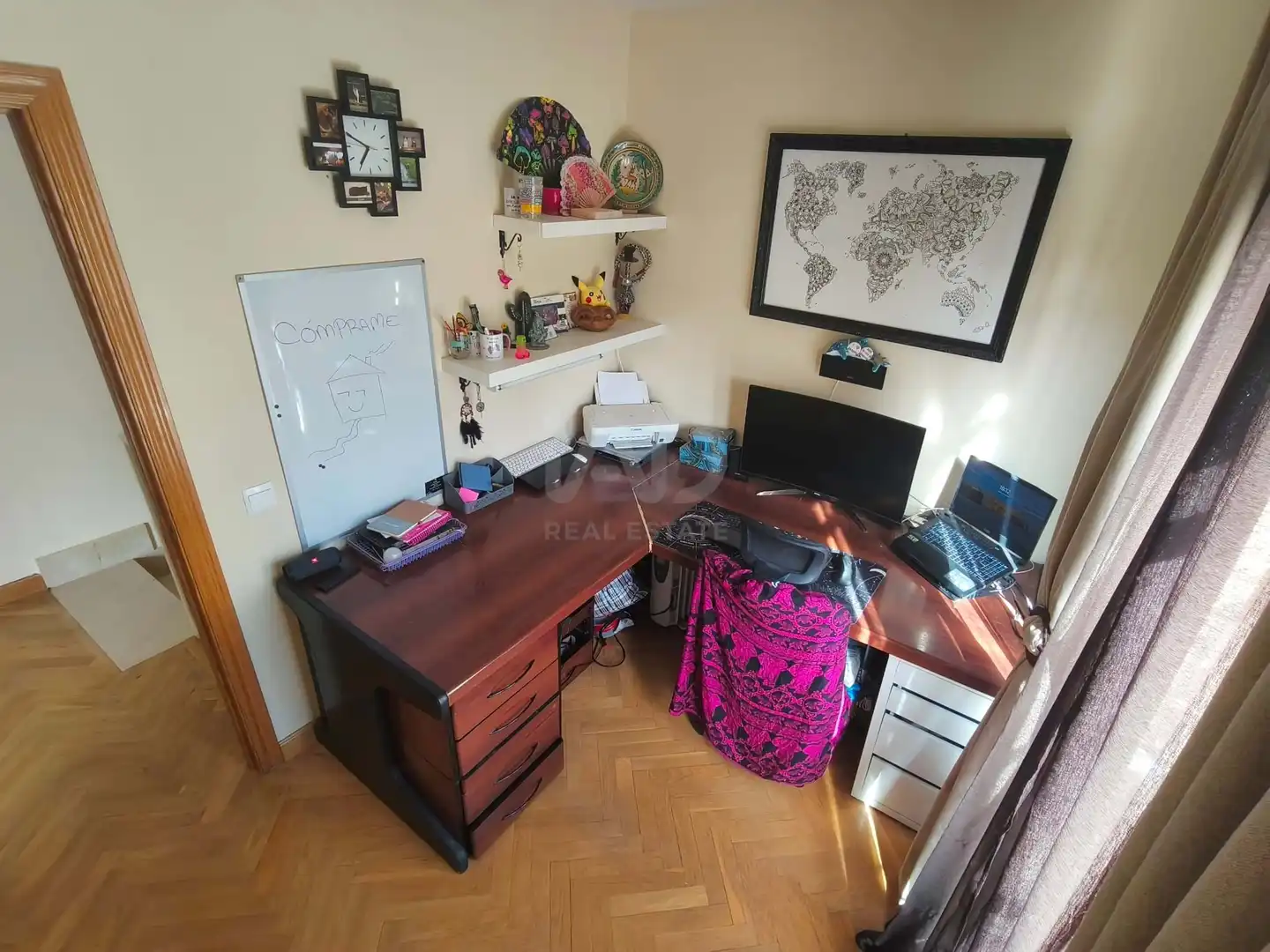 Habitación de Casa adosada en venta en Calera y Chozas con Aire acondicionado y Calefacción