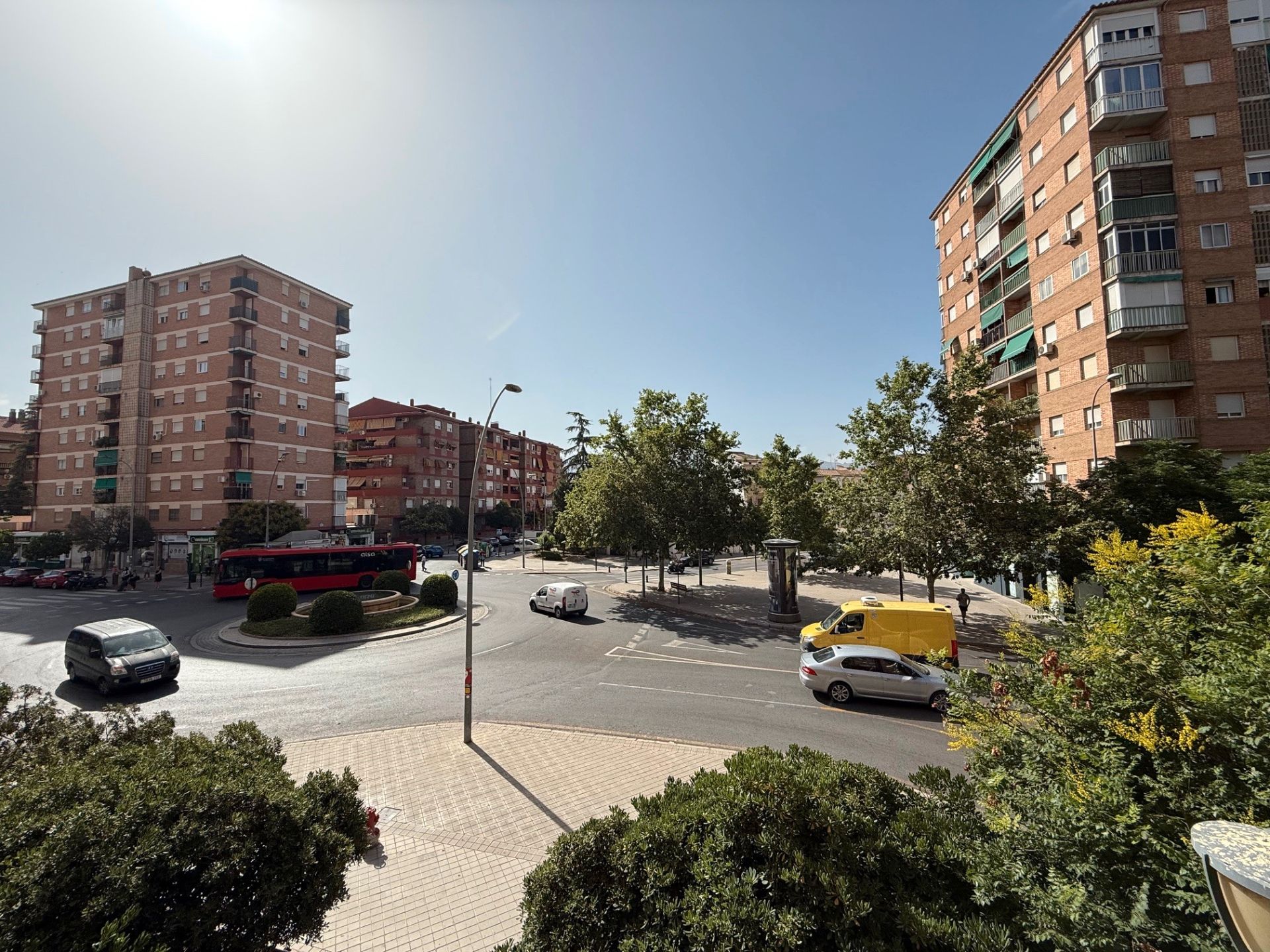 Exterior view of Flat for sale in  Granada Capital  with Air Conditioner, Furnished and Washing machine