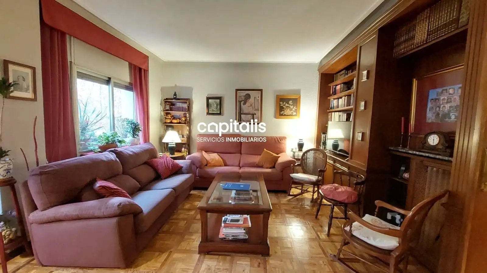 Wohnzimmer von Wohnung zum Verkauf in Madrid mit Klimaanlage, Heizung und Abstellraum