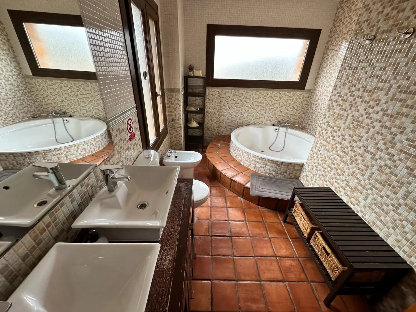 Baño de Casa o chalet en venta en Villalba de la Sierra con Aire acondicionado, Calefacción y Terraza
