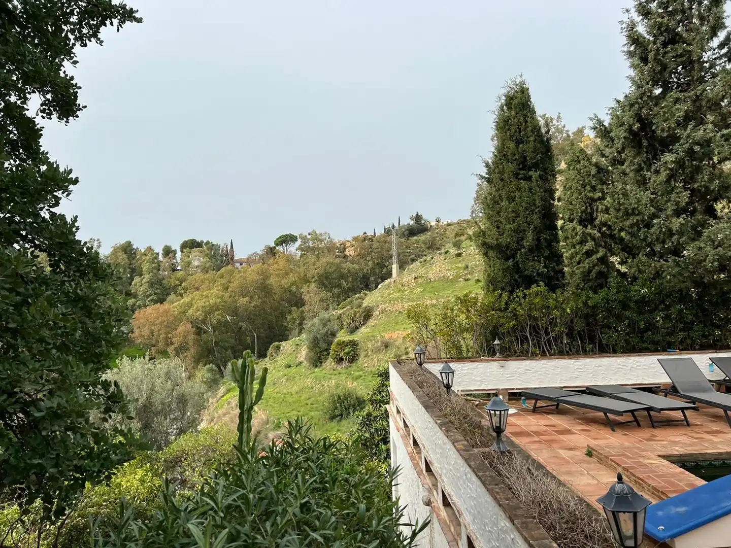 Jardí de Finca rústica en venda en Mijas amb Piscina