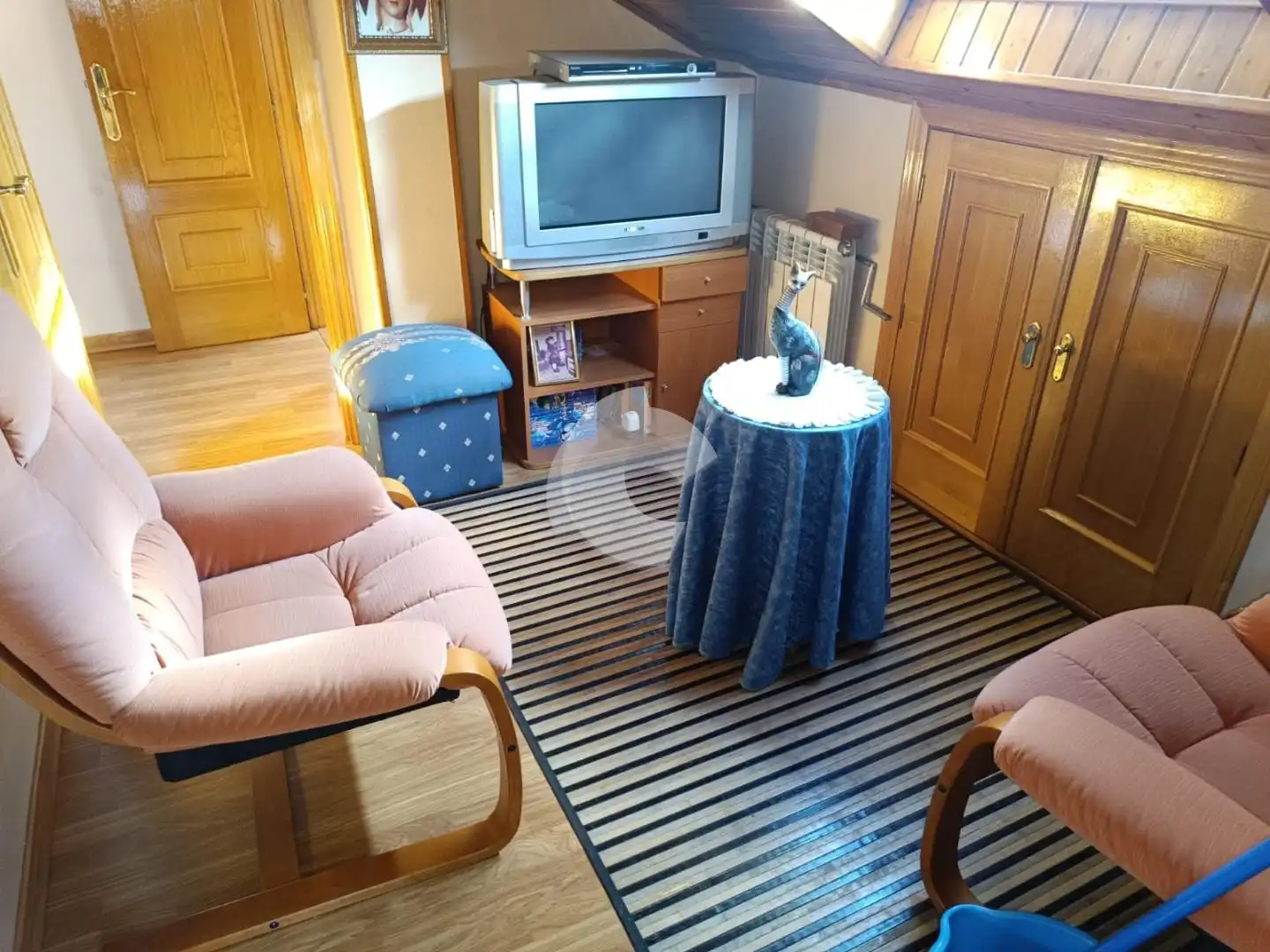Living room of Detached homes for sale in Ourense Capital   with Heating and Balcony