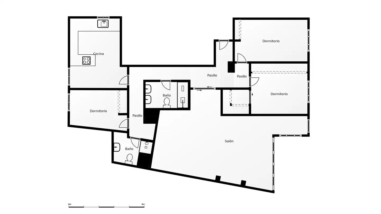 Piso en venta en Cádiz con Aire acondicionado, Calefacción y Parquet