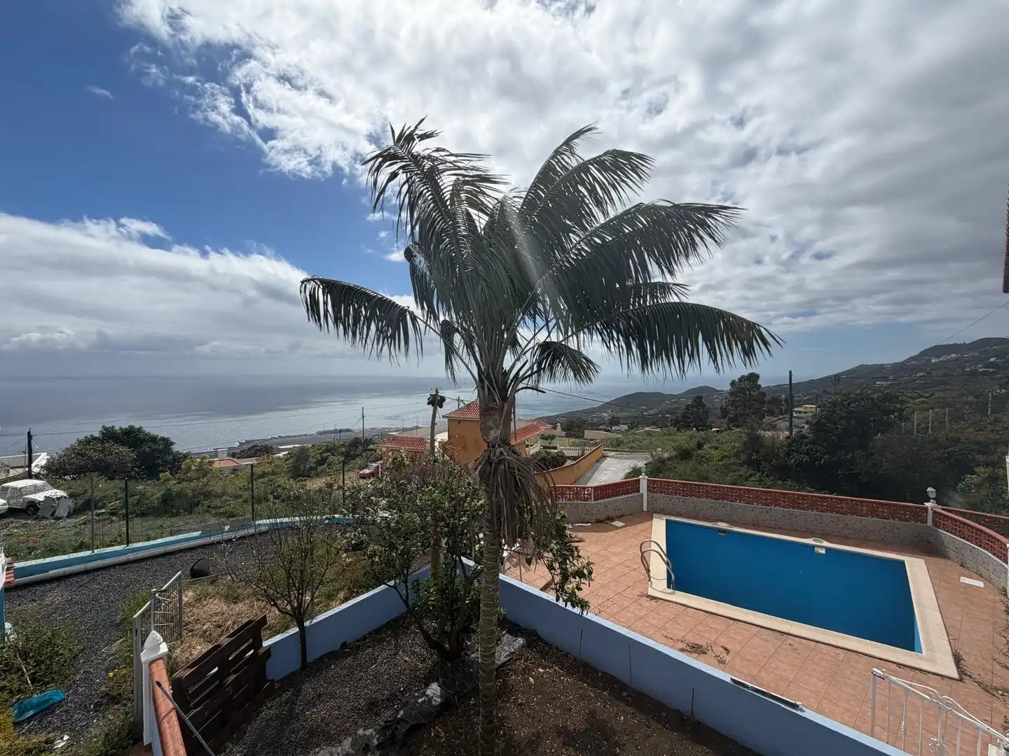 Vista exterior de Casa o chalet en venta en Villa de Mazo con Jardín privado, Terraza y Piscina