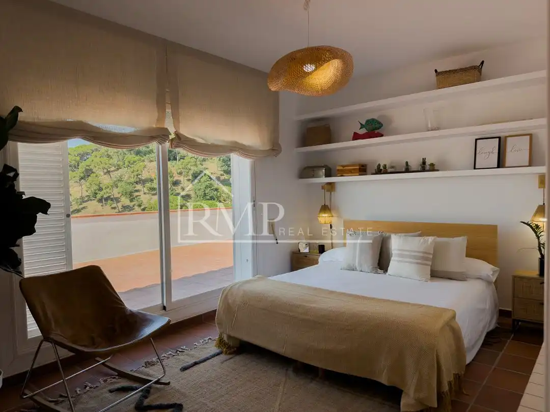 Bedroom of Detached homes for sale in Sant Andreu de Llavaneres  with Air Conditioner, Heating and Terrace