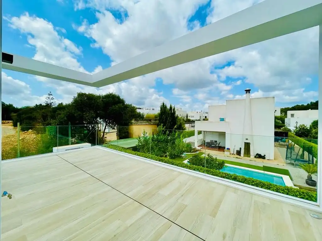 Terrace of Houses for sale in Santa Eulària des Riu  with Air Conditioner, Heating and Private garden
