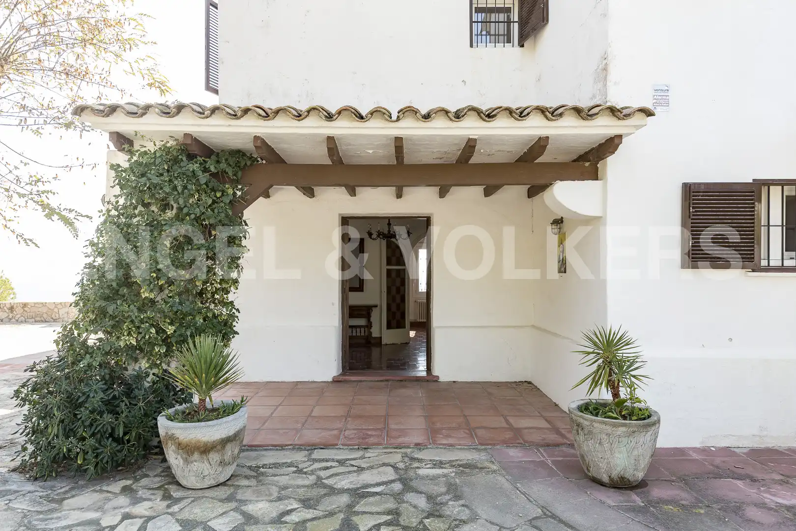 Vista exterior de Casa o xalet en venda en Sitges amb Calefacció, Jardí privat i Terrassa