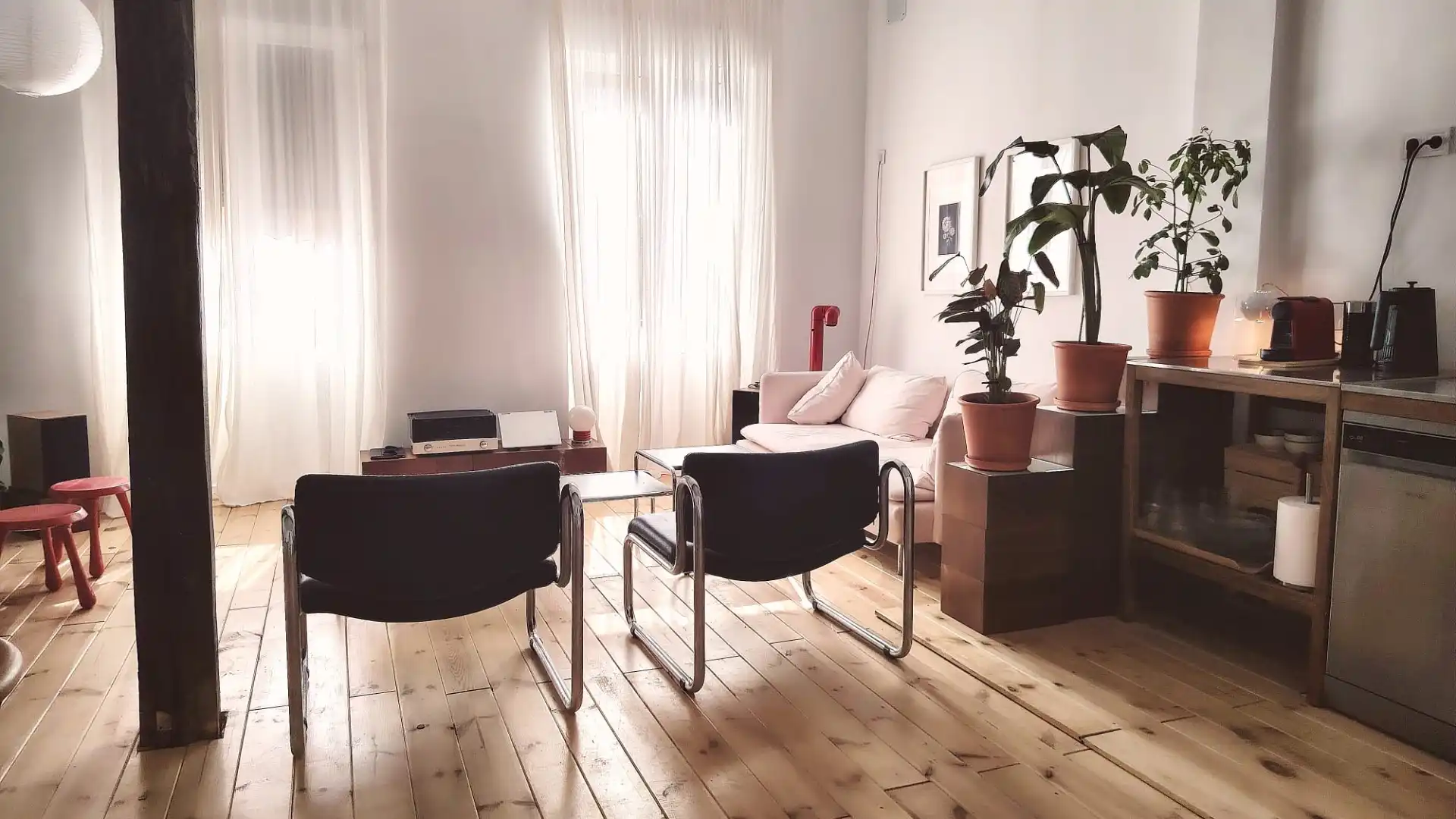 Living room of Flat for sale in Bilbao   with Air Conditioner, Heating and Furnished