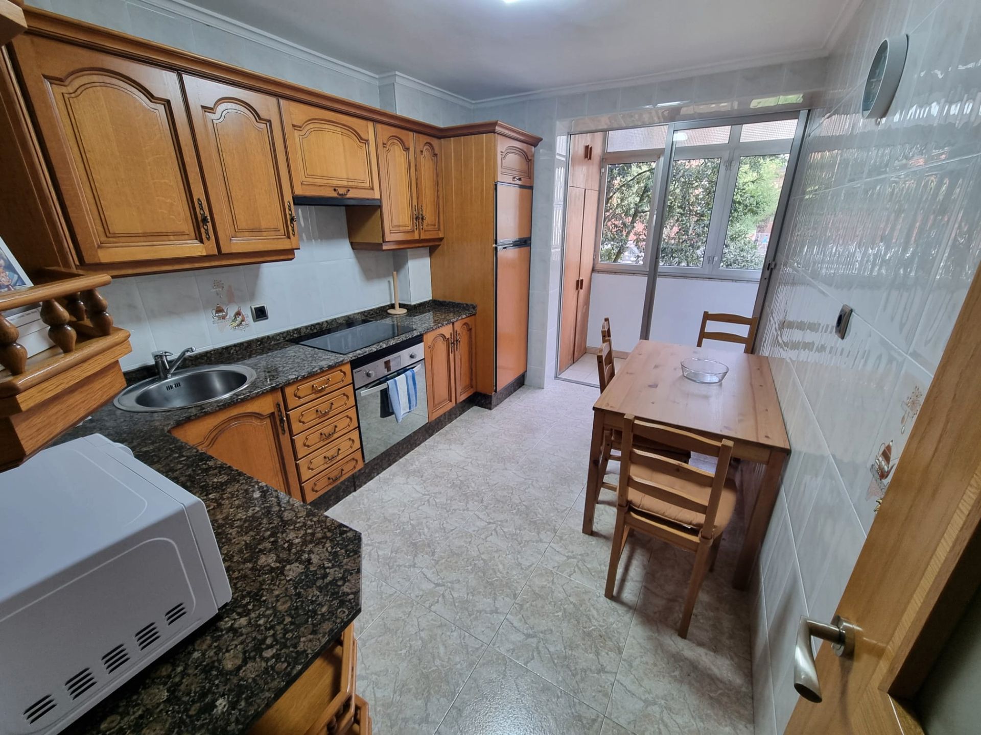 Kitchen of Flat for sale in Avilés  with Furnished