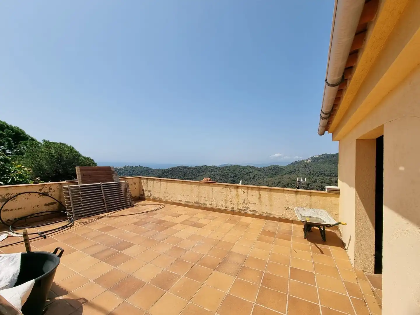 Terraza de Casa o chalet en venta en Lloret de Mar con Aire acondicionado, Calefacción y Jardín privado