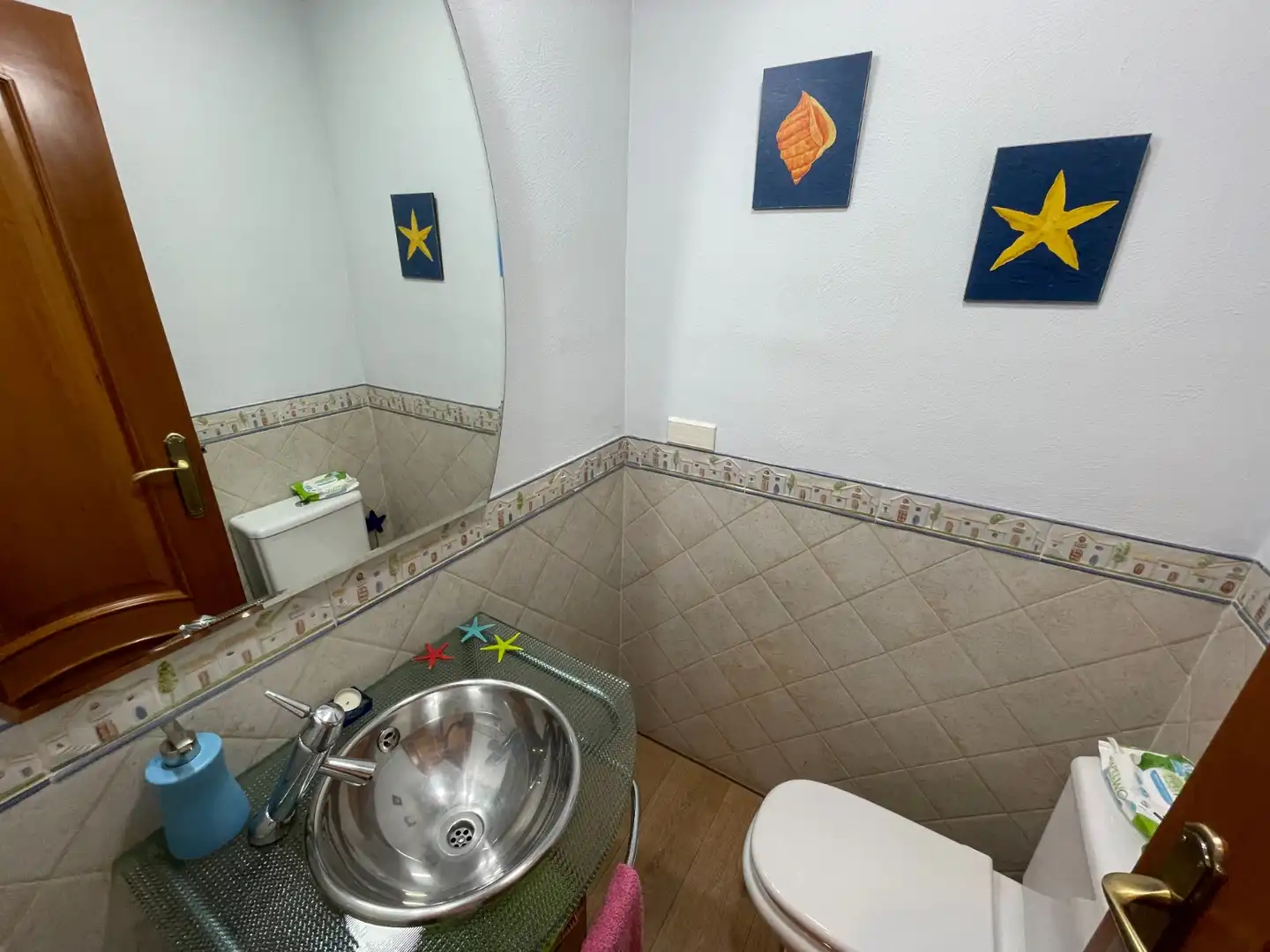 Bany de Casa adosada en venda en Elche / Elx amb Aire condicionat, Terrassa i Traster