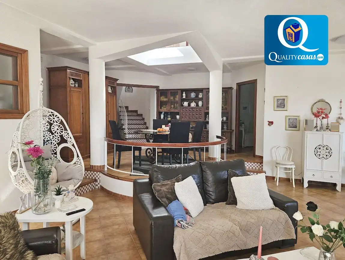 Sala d'estar de Casa o xalet en venda en Altea amb Aire condicionat, Calefacció i Terrassa