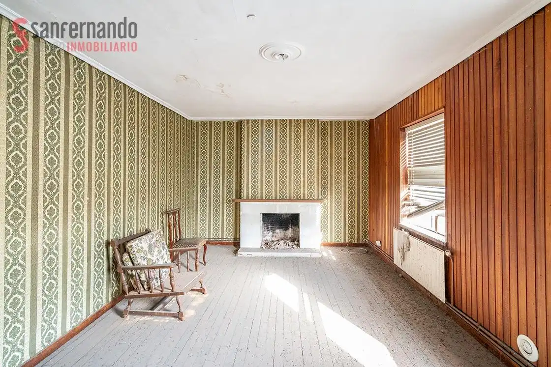 Sala de estar de Finca rústica en venta en Corvera de Toranzo con Jardín privado, Terraza y Trastero