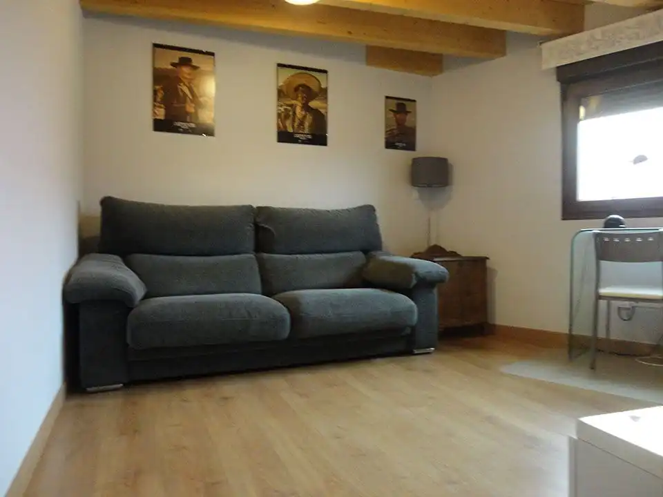Living room of Houses for sale in Salas de los Infantes  with Heating and Furnished