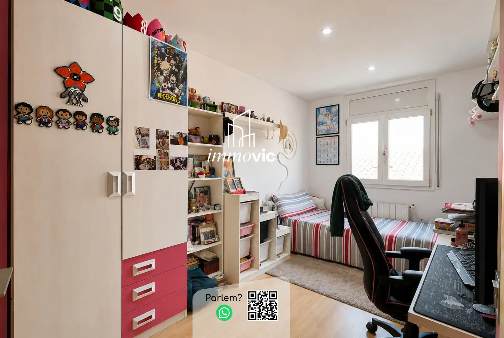 Habitación de Dúplex en venta en Roda de Ter con Calefacción, Parquet y Terraza