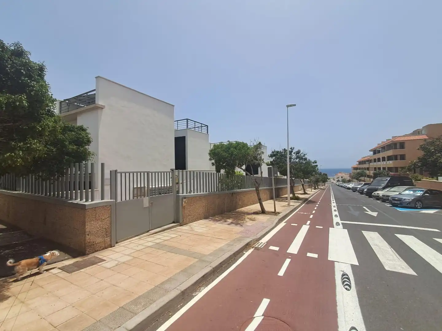 Vista exterior de Casa adosada en venda en Granadilla de Abona amb Jardí privat, Terrassa i Moblat