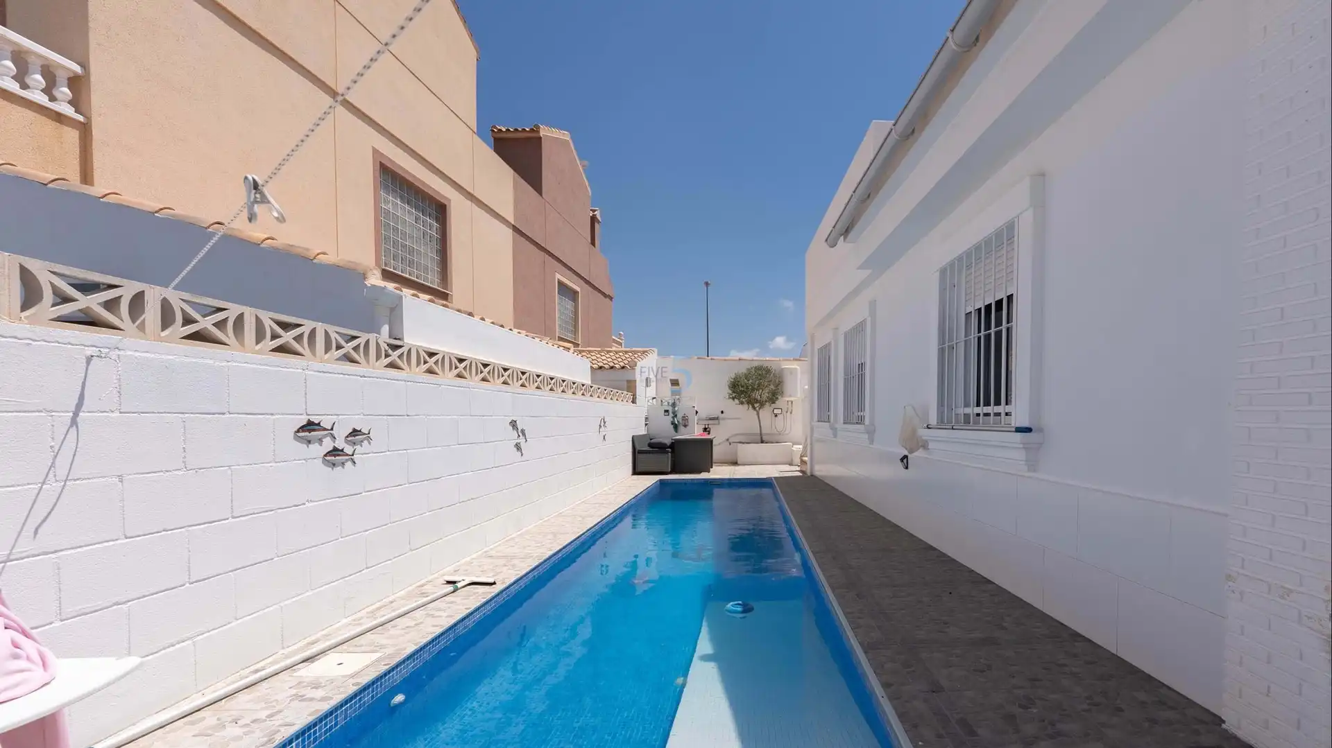 Swimming pool of Houses for sale in Murcia  with Air Conditioner, Heating and Terrace