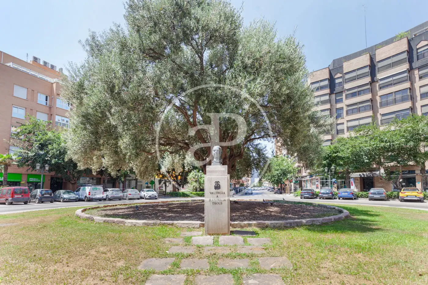 Außenansicht von Wohnung zur Miete in Valencia mit Klimaanlage, Heizung und Terrasse