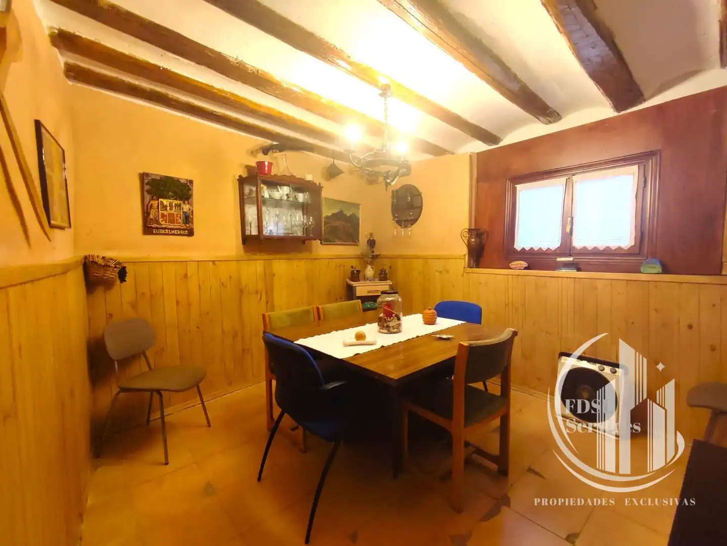 Comedor de Casa adosada en venta en San Vicente de la Sonsierra con Terraza, Amueblado y Horno