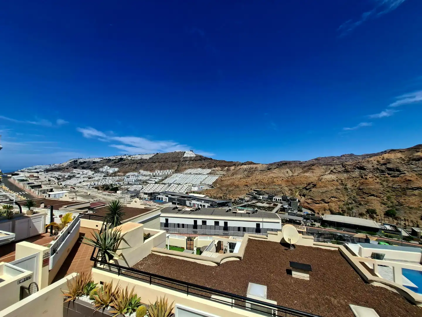Exterior view of Duplexes for rent in Mogán  with Community pool