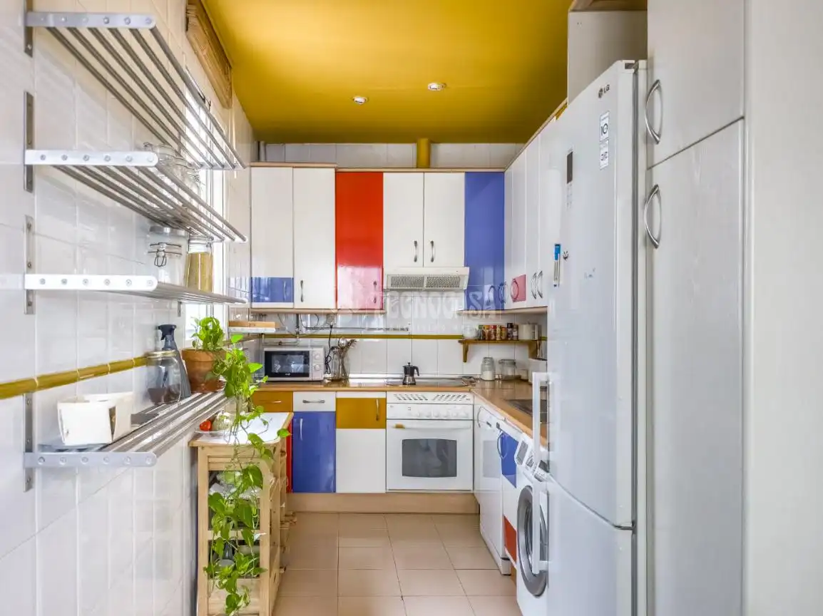 Cocina de Piso en venta en Madrid con Aire acondicionado, Calefacción y Parquet