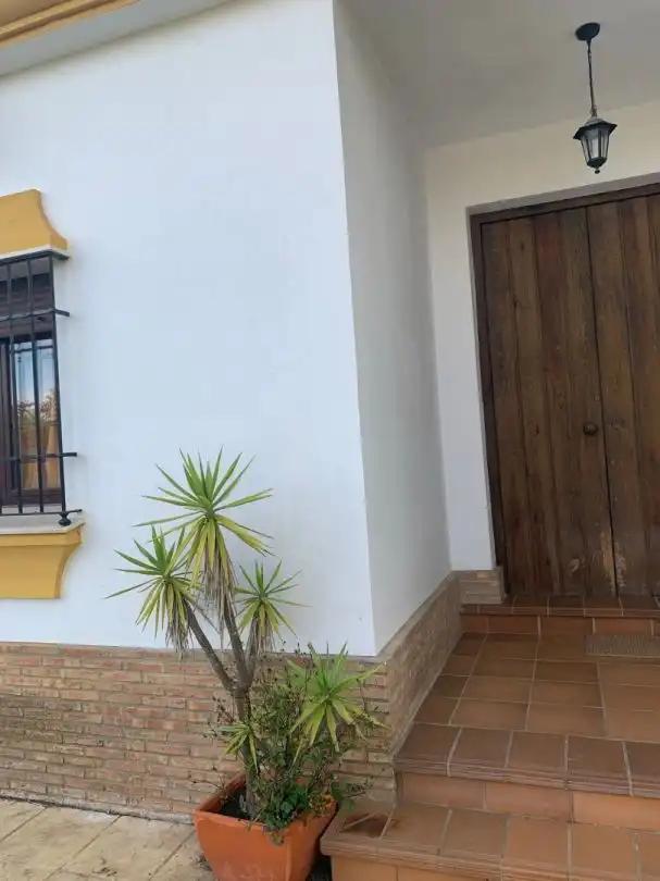 Terrassa de Casa o xalet en venda en Hinojos amb Aire condicionat, Calefacció i Jardí privat