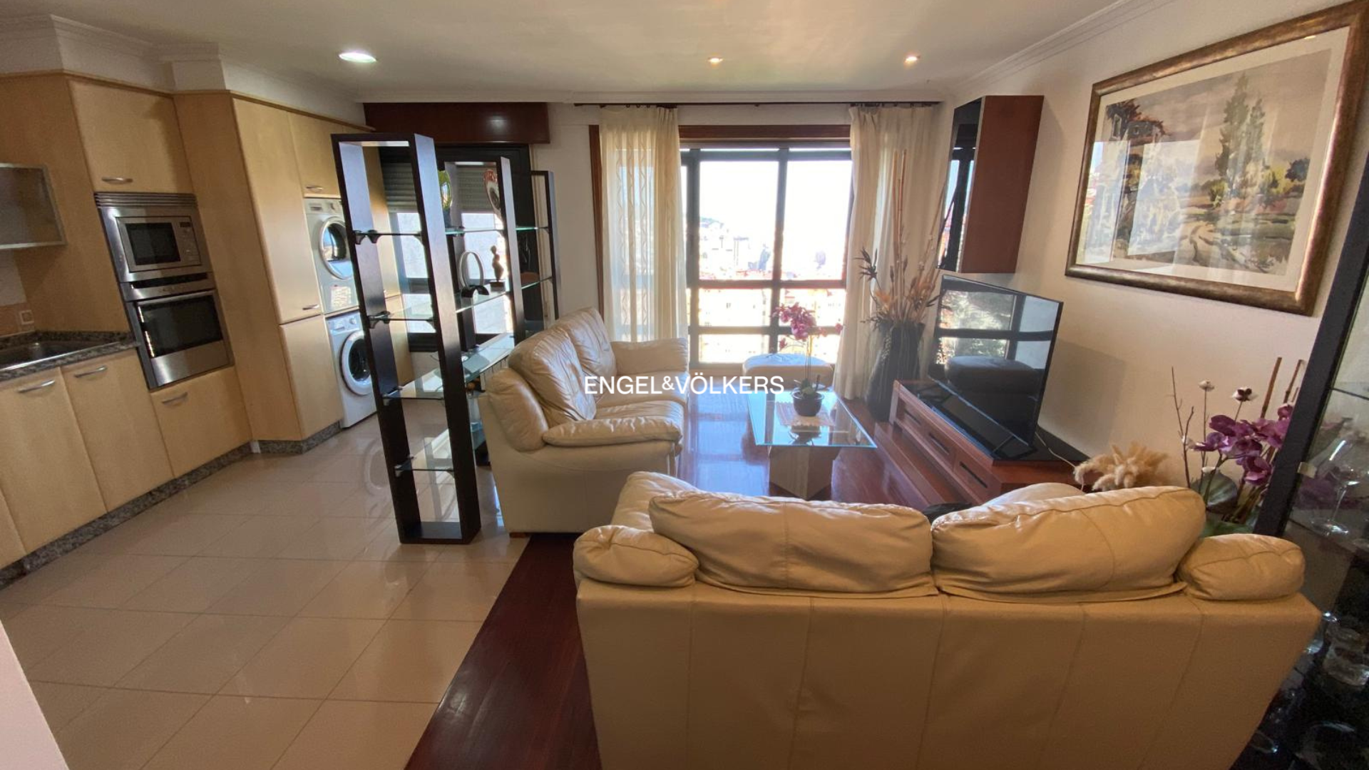 Living room of Apartment to rent in Vigo   with Heating